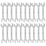 Hamco 20 Pcs 6mm X 7mm Double Open End Spanner Set