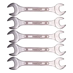 Hamco Double Open End Spanners - 20MM X 22MM - 5pc Box