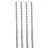 Ingco 10x260 mm SDS Plus Hammer Drill Bit (DBH1211004) - Pack of 4