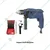 Heavy Duty 26 mm Rotary Hammer Drill with 5kg Demolition Hammer and 13 mm Impact Drill Machine with Accessories Combo