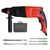 Heavy Duty 26 mm Rotary Hammer Drill 1500 W, 900 RPM With 3 Drill Bits, 2 Chisels