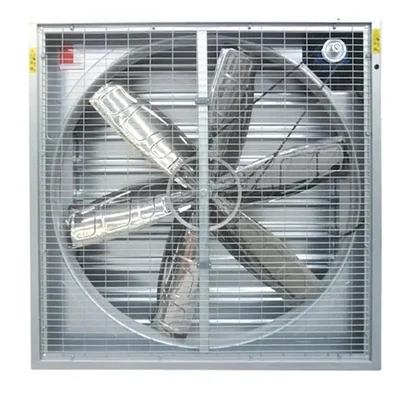 54 Inch Hammer Ventilation Fan For Poultry Farms With CFM 22000 & 1.5 HP Three Phase Motor