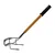 Mahan CW-34, 2 in 1 Multi Star Culti-Weeder with 1 Feet Handle, Hand Weeder/Garden Hoe