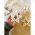 Ecofynd XMAS005-103 Handcrafted Wooden Bead Star Ornament for Rustic Christmas & Holiday Decor(Pack of 6)