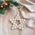 Ecofynd XMAS005-103 Handcrafted Wooden Bead Star Ornament for Rustic Christmas & Holiday Decor(Pack of 6)