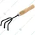 AGT Garden Tools Combo Kit of a Hand Cultivator, Hand Trowel and a Garden Fork-Used for Small Scale Gardening Processes(3 Tools)