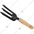 AGT Garden Tools Combo Kit of a Hand Cultivator, Hand Trowel and a Garden Fork-Used for Small Scale Gardening Processes(3 Tools)