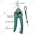 AGT Garden Tools Combo Kit of a Hand Cultivator, Hand Trowel, Garden Fork & a Pruner Shears(4 Tools)