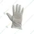 Delight 12 Pair White Colour Stripped Large Size Anti-Static ESD Gloves (MEDPS44-W)