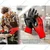 Fortuner Nitrile Coated Red & Black Safety Hand Gloves,Durable, Slip-Resistant Protection(Pack-1 Pair)