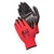 Fortuner Nitrile Coated Red & Black Safety Hand Gloves,Durable, Slip-Resistant Protection(Pack-1 Pair)