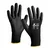 Fortuner Black On Black PU Coated Hand Gloves, High-Dexterity Protection For Heavy Duty & Precision Work(Pack-1 Pair,Size-Small)