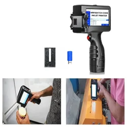 25.4mm Metal Body without Cartridge Logo and Barcode Printing Machine with Pendrive