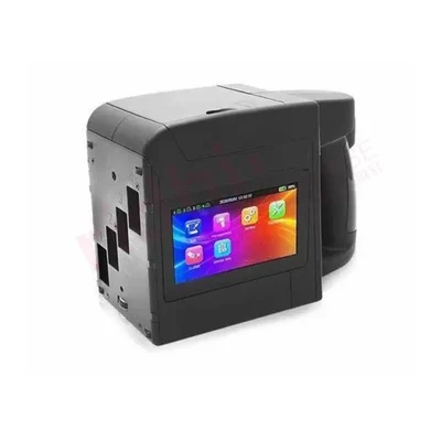 Univesal Seal Automatic 4 Inch,100mm Industrial Grade Handheld TIJ Printer with 4no 25.4mm Black Solvent Based Cartridge