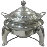 Handi Shape 6 Ltr Chafing Dish with Legs, Stainless Steel Body