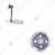 Handle and 26 Teeth Mild Steel Gear(Big) Combo for Noodle Making Machines