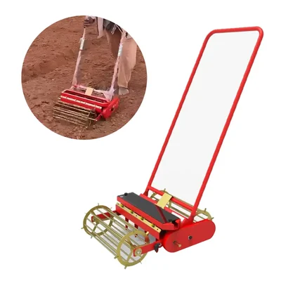 Hand Operated 4 Row Push Type Manual Seeder
