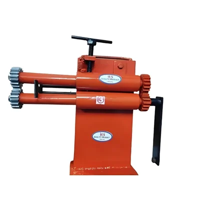 Premium Quality Carbon Steel Hand Operated Crimp Sheet Grooving Machine with Handle & Dies