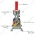 Heavy Duty Manual Pulpy Fruit Juicer (Orange,Mosambi) Machine No.15 With Rotating Handle