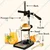 DYMON Italian Class Hand Press Manual Juicer with Patented Cold Press Technology (US-1001)