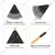 Falcon 3-in-1 Garden Rake, Heavy Duty Multi-Purpose Landscaping Tool For Lawn, Garden Broom With Long Handle