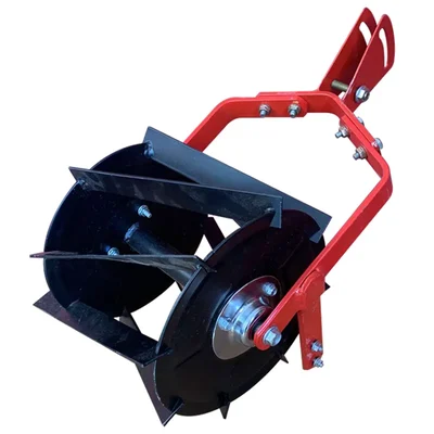 Heavy Duty 7.5 inch Blade Hand Roller Weeder for Weed and Soil Consolidation Removal