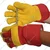 Hand Safety Rigger Gloves - Soft Cow Grain Leather for Ultimate Durability and Comfort Pack of 2 Pairs