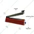 Made In India 8 Inch Impulse Type Hand Sealer