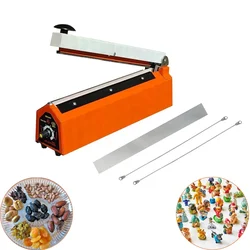 10 Inch Impulse Type Hand Sealing Machine for Food & Plastic Bags Packing | With Beep Function