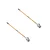 Falcon Hand Soil Tiller With Weeding Blade With Steel Handle and Grip, FGHT-3099(Pack Of 2)