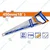 Wadfow Hand Tools Combo of 600 g Drop-Forged Axe (WHM6306) With 0.9 mm 7 TPI Hand Saw (WHW1118)