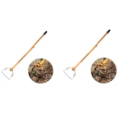 Mahan GHH-1.6 Gardening Hoes/ Manual Weeder (With Handle) (Pack Of 2)