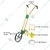Gramstrong Hand Wheel Hoe with Attachments, Multipurpose Tool for Farming