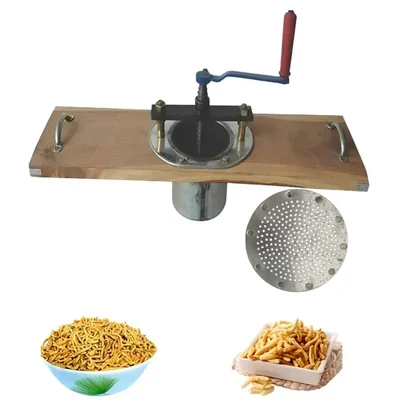 Vinayak Machines Commercial Hand Operated Sev Machine with 2 No. Jali