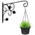 Heavy Duty Metal Wall Hook, Designed Hanger Bracket For Planters Pots, Bird Feeders, Lanterns & Wind Chimes