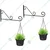 Heavy Duty Metal Wall Hook, Hanging Plant Hanger Bracket For Planters Pots, Bird Feeders, Lanterns & Wind Chimes(Model-B0D1KD4BSG)