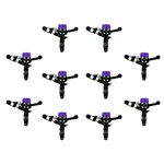 My Irigacio World 3/4 Inch Hans Water Irrigation Impact Sprinkler Head Male Thread Brass Nozzle | (pack of 10 Pieces)