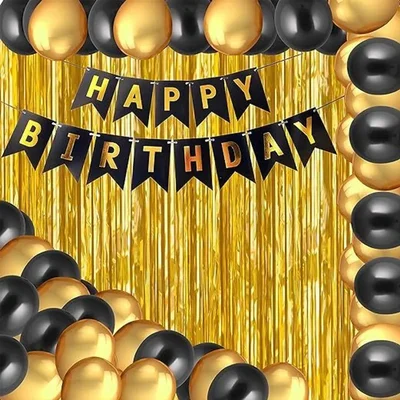 Set of 33 Pcs Happy Birthday Banner Combo(Pack-Pack of 7)