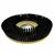 Heavy Duty 17 inch Hard Brush Fitted on Single Disc Floor Scrubber for Use in Rough Floor