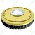 Heavy Duty 17 inch Hard Brush Fitted on Single Disc Floor Scrubber for Use in Rough Floor