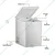 Elanpro EF 76 Single Hard Top Door 76L Milk Cooler for Retail Outlets