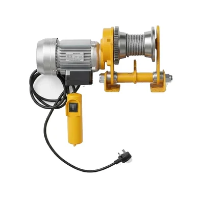 HARTLEY 1 Ton Electric Trolley Hoist for Lifting, Maximum Weight Supported Power 60 W with Wired Control Machine