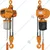 HARTLEY HHBB 5Tx6m Electric Chain Hoist 5 Ton Double Fall 3 Phase Air Lifting Electric without Trolley Chain