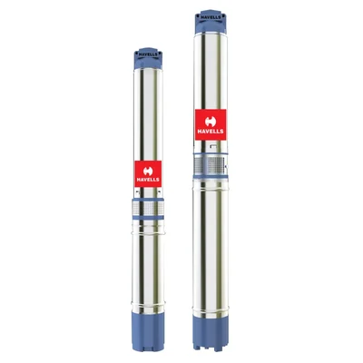 Havells 1.5 HP 15 Stage 4 inch(V4) Single Phase Oil Filled Borewell Submersible Pump (HC4O15BN15S) - 1 Year Warranty