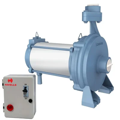 Havells 1 HP Single Phase Openwell Submersible Pump With Control Panel (GOLDIE1) - 1 Year Warranty