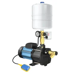 Havells 1 HP Single Phase Pressure Booster Pump With 24L Tank, For 1-5 Outlets (HBTJSE1) - 1 Year Warranty