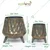 Ecofynd Pack of 2 Hazel Metal Planter with Stand Home Decor Item for Balcony, Living Room