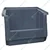 Global Star 200x125x100 mm HDPE Crate-15 Grey Storage Bin (Pack of 21)