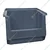 Global Star 200x125x100mm HDPE Crate-15 Grey Storage Bin (Pack Of 12)
