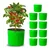 Siddhi 250 GSM 10 pieces HDPE Round Shape Reusable Grow Bag |Suitable for Gardening and Nursery(Size- 8 x 8 inch)